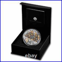 2024 Niue 2 oz Silver Antique Vikings (Gilded) with Box & COA 2024 Niue 2 oz Silver Antique Vikings (Gilded) with Box & COA