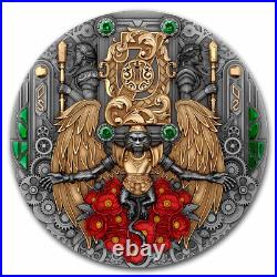 2024 Niue 2 oz Silver Passage to Oz Gilded with Crystals Box & COA 2024 Niue 2 oz Silver Passage to Oz Gilded with Crystals Box & COA