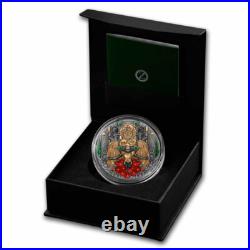 2024 Niue 2 oz Silver Passage to Oz Gilded with Crystals Box & COA 2024 Niue 2 oz Silver Passage to Oz Gilded with Crystals Box & COA