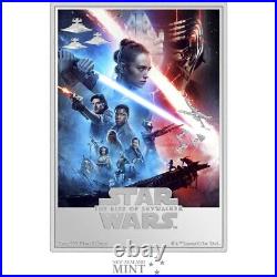 2024 Niue 5 Oz Silver Star Wars The Rise Of Skywalker Movie Poster