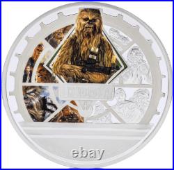 2024 Niue Agoro Star Wars Classic Chewbacca 3 oz Silver Colorized Proof Coin 2024 Niue Agoro Star Wars Classic Chewbacca 3 oz Silver Colorized Proof Coin