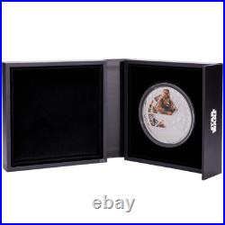 2024 Niue Agoro Star Wars Classic Chewbacca 3 oz Silver Colorized Proof Coin 2024 Niue Agoro Star Wars Classic Chewbacca 3 oz Silver Colorized Proof Coin