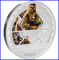 2024 Niue Agoro Star Wars Classic Chewbacca 3 oz Silver Colorized Proof Coin 2024 Niue Agoro Star Wars Classic Chewbacca 3 oz Silver Colorized Proof Coin