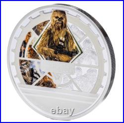 2024 Niue Agoro Star Wars Classic Chewbacca 3 oz Silver Colorized Proof Coin 2024 Niue Agoro Star Wars Classic Chewbacca 3 oz Silver Colorized Proof Coin
