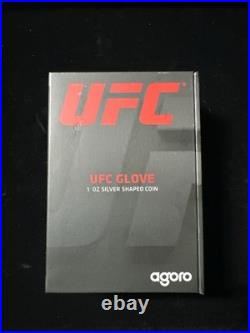 2024 Niue Agoro UFC Official Fight Glove 1 oz Silver Shaped Proof Coin NZM
