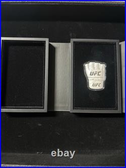 2024 Niue Agoro UFC Official Fight Glove 1 oz Silver Shaped Proof Coin NZM