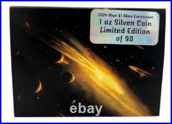 2024 Niue Alien Encounter 1 oz Silver Coin NGC PF 70 UCAM Galaxy Label 90 MINTED 2024 Niue Alien Encounter 1 oz Silver Coin NGC PF 70 UCAM Galaxy Label 90 MINTED