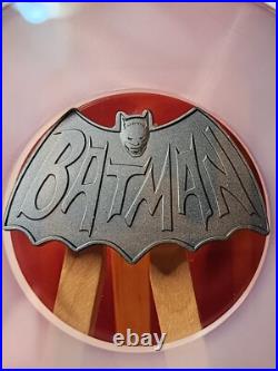 2024 Niue DC Comics Batman 1966 Batman 1oz Silver Coin NGC MS70 Antiqued FR