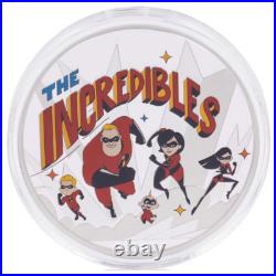 2024 Niue Disney The Incredibles 20th Ann. 3 oz Silver Colorized Proof Coin 2024 Niue Disney The Incredibles 20th Ann. 3 oz Silver Colorized Proof Coin
