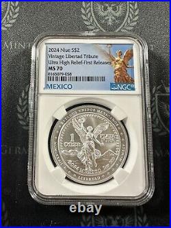 2024 Niue Estados Vintage Libertad UHR 1st Release NGC MS70