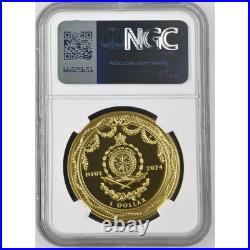 2024 Niue Faberge Art Red Table Clock 1oz Silver Coin NGC PF 70 UCAM 2024 Niue Faberge Art Red Table Clock 1oz Silver Coin NGC PF 70 UCAM
