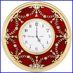 2024 Niue Faberge Art Red Table Clock 1oz Silver Coin NGC PF 70 UCAM 2024 Niue Faberge Art Red Table Clock 1oz Silver Coin NGC PF 70 UCAM