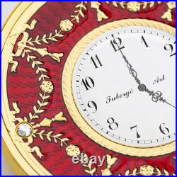 2024 Niue Faberge Art Red Table Clock 1oz Silver Coin NGC PF 70 UCAM 2024 Niue Faberge Art Red Table Clock 1oz Silver Coin NGC PF 70 UCAM