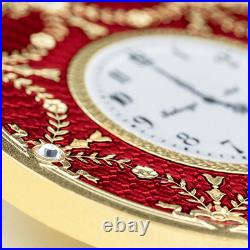 2024 Niue Faberge Art Red Table Clock 1oz Silver Coin NGC PF 70 UCAM 2024 Niue Faberge Art Red Table Clock 1oz Silver Coin NGC PF 70 UCAM