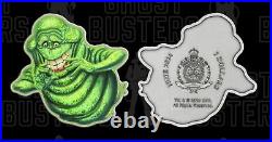 2024 Niue Ghostbusters Slimer Shaped 2 oz Silver Coin