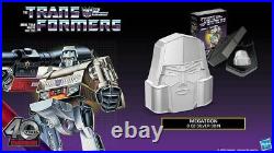 2024 Niue Hasbro Transformers Megatron 3 oz Silver Shaped Proof Coin Minted 1984