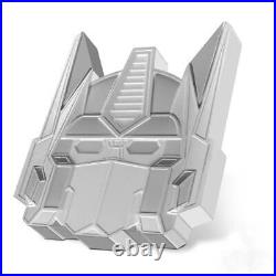 2024 Niue Hasbro Transformers Optimus Prime 3 oz Silver Antiqued Coin