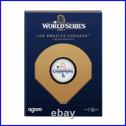 2024 Niue MLB World Series Champions Los Angeles Dodgers 1oz Silver Coin OGP 2024 Niue MLB World Series Champions Los Angeles Dodgers 1oz Silver Coin OGP