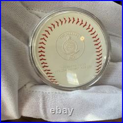 2024 Niue Major League Baseball (Mlb) Logo 1 oz Colorized Silver Coin (Box/Coa)
