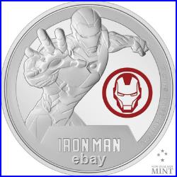 2024 Niue Marvel Classic Superheroes Iron Man 3 oz Silver Proof Coin 2024 Niue Marvel Classic Superheroes Iron Man 3 oz Silver Proof Coin