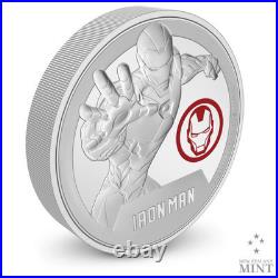 2024 Niue Marvel Classic Superheroes Iron Man 3 oz Silver Proof Coin 2024 Niue Marvel Classic Superheroes Iron Man 3 oz Silver Proof Coin