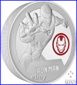 2024 Niue Marvel Classic Superheroes Iron Man 3 oz Silver Proof Coin 2024 Niue Marvel Classic Superheroes Iron Man 3 oz Silver Proof Coin