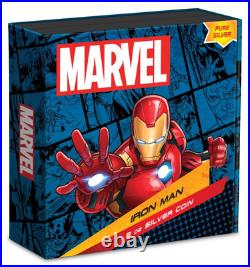 2024 Niue Marvel Classic Superheroes Iron Man 3 oz Silver Proof Coin 2024 Niue Marvel Classic Superheroes Iron Man 3 oz Silver Proof Coin