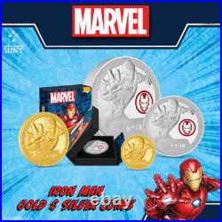 2024 Niue Marvel Classic Superheroes Iron Man 3 oz Silver Proof Coin 2024 Niue Marvel Classic Superheroes Iron Man 3 oz Silver Proof Coin