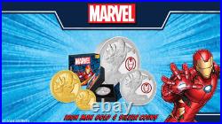 2024 Niue Marvel Classic Superheroes Iron Man 3 oz Silver Proof Coin 2024 Niue Marvel Classic Superheroes Iron Man 3 oz Silver Proof Coin