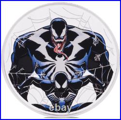 2024 Niue Marvel Comics Venom 1 oz Silver Colorized Proof Coin