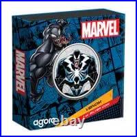 2024 Niue Marvel Comics Venom 1 oz Silver Colorized Proof Coin