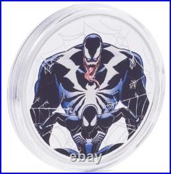 2024 Niue Marvel Comics Venom 1 oz Silver Colorized Proof Coin