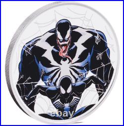 2024 Niue Marvel Comics Venom 1 oz Silver Colorized Proof Coin 2024 Niue Marvel Comics Venom 1 oz Silver Colorized Proof Coin