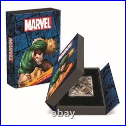 2024 Niue Marvel Spider-Man Villain's Sandman 1 oz Silver Antiqued Coin 2024 Niue Marvel Spider-Man Villain's Sandman 1 oz Silver Antiqued Coin