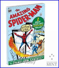 2024 Niue Marvel The Amazing Spider-Man #1 Comix 1oz Silver Proof Coin 2024 Niue Marvel The Amazing Spider-Man #1 Comix 1oz Silver Proof Coin
