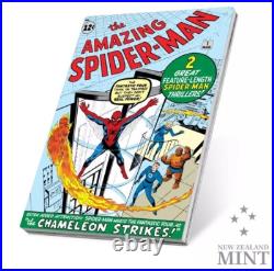 2024 Niue Marvel The Amazing Spider-Man #1 Comix 1oz Silver Proof Coin 2024 Niue Marvel The Amazing Spider-Man #1 Comix 1oz Silver Proof Coin