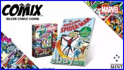 2024 Niue Marvel The Amazing Spider-Man #1 Comix 1oz Silver Proof Coin 2024 Niue Marvel The Amazing Spider-Man #1 Comix 1oz Silver Proof Coin