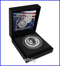 2024 Niue Morgan Dollar UHR Dual Finish 1 oz Silver Coin