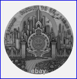 2024 Niue Passage to Oz 2 oz Silver Antiqued Gilded Coin LOWEST PRICE ON EBAY 2024 Niue Passage to Oz 2 oz Silver Antiqued Gilded Coin LOWEST PRICE ON EBAY