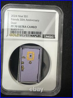 2024 Niue S$1 Friends 30the Anniversary Door NGC PF70 Ultra Cameo