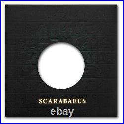 2024 Niue Silver Malachite Scarabaeus Proof (with Box & COA)