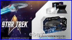 2024 Niue Star Trek USS Enterprise NCC 1701 Vehicles 1oz Silver Coin