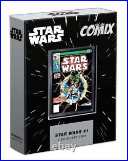 2024 Niue Star Wars #1 Comix 1 oz Silver Colorized Proof Coin Mintage of 1000