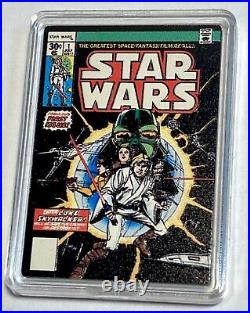 2024 Niue Star Wars #1 Comix 1oz Silver Colorized Proof Coin Mintage 240 of 1000