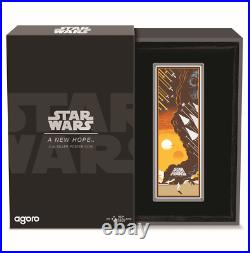 2024 Niue Star Wars A New Hope 3 oz Silver Colorized Proof Poster Coin