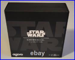 2024 Niue Star Wars Chewbacca 3 oz. 999 Silver Colorized Coin In Box COA