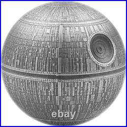 2024 Niue Star Wars Death Star 100 Grams 999 Silver Spherical Coin SOLD OUT