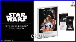 2024 Niue Star Wars Revenge of the Sith 5 oz Silver Proof Poster Coin