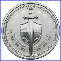 2024 Niue Sword of Truth Coin Series 1 oz. 9999 Fine Silver BU IN STOCK