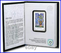 2024 Niue TAROT Card XVII THE STAR 1 oz. 999 Silver Colorized Proof Coin